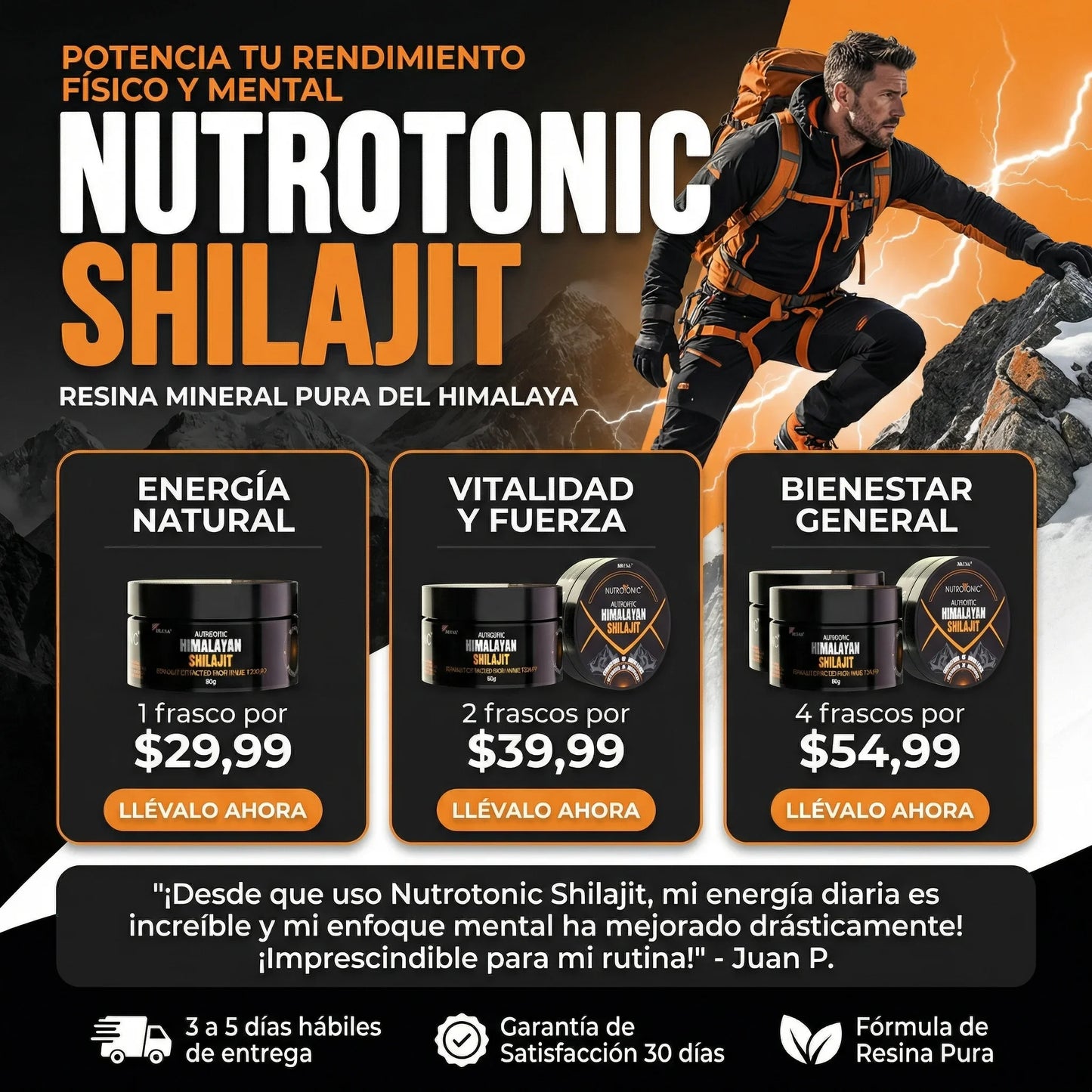 Shilajit del Himalaya Nutrotonic